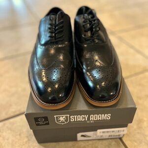 NWT Stacy Adams Black Size 11 Men’s Dress shoes